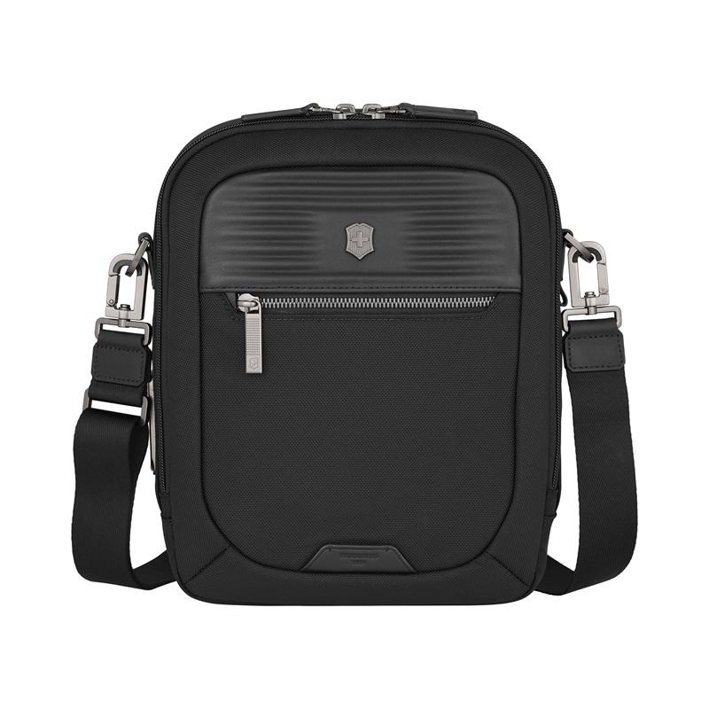 ビクトリノックス VICTORINOX 公式 ミシック クロスボディバッグ ブラック 正規品 ショルダーバッグ 縦型 斜めがけバッグ メンズ 小さめ_6