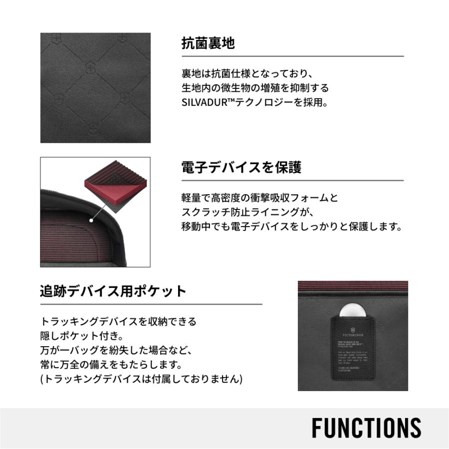ビクトリノックス VICTORINOX 公式 ミシック コンパクトブリーフケース 13L ブラック 正規品 バッグ ビジネスバッグ メンズ A4 ノートPCの画像
