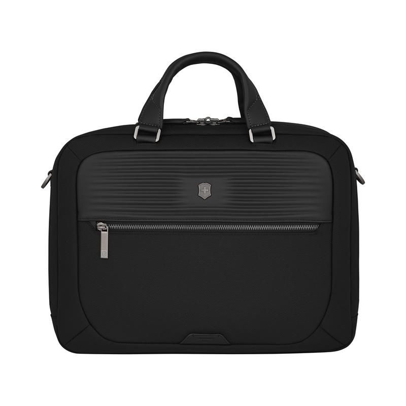 ビクトリノックス VICTORINOX 公式 ミシック コンパクトブリーフケース 13L ブラック 正規品 バッグ ビジネスバッグ メンズ A4 ノートPCの画像