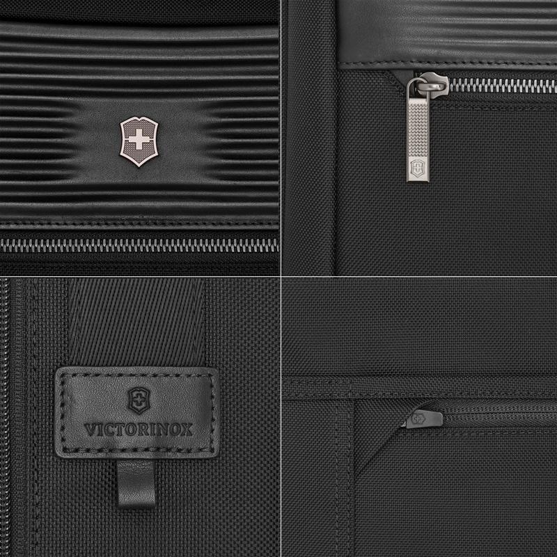 ビクトリノックス VICTORINOX 公式 ミシック コンパクトブリーフケース 13L ブラック 正規品 バッグ ビジネスバッグ メンズ A4 ノートPCの画像