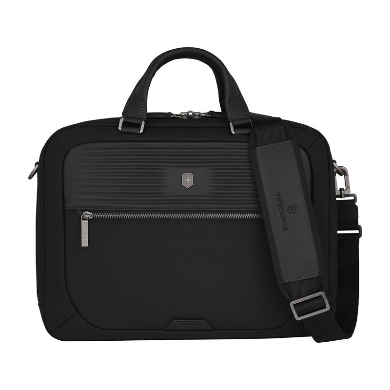 ビクトリノックス VICTORINOX 公式 ミシック コンパクトブリーフケース 13L ブラック 正規品 バッグ ビジネスバッグ メンズ A4 ノートPCの画像