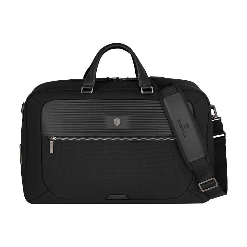 ビクトリノックス VICTORINOX 公式 ミシック ウィークエンダー 35L ブラック 正規品 ビジネス 出張 ボストンバッグ ダッフルバッグ 大容量の画像