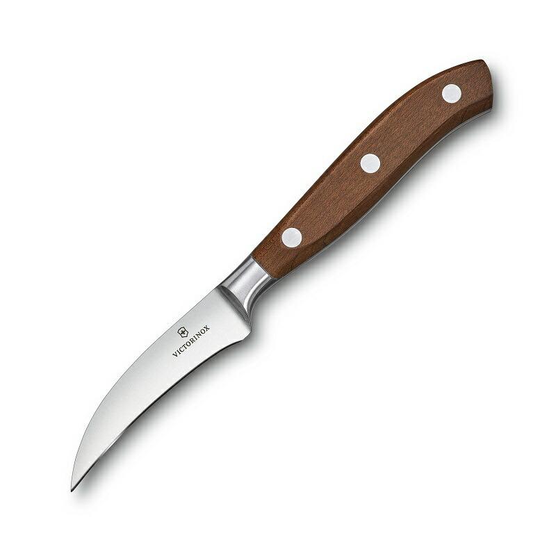 ビクトリノックス VICTORINOX 公式 グランメートル シェーピングナイフ ブレード8cm ウッド  Grand Maitre 7.7300.08G 日本正規品 保証付  包丁 皮むき｜victorinox｜04