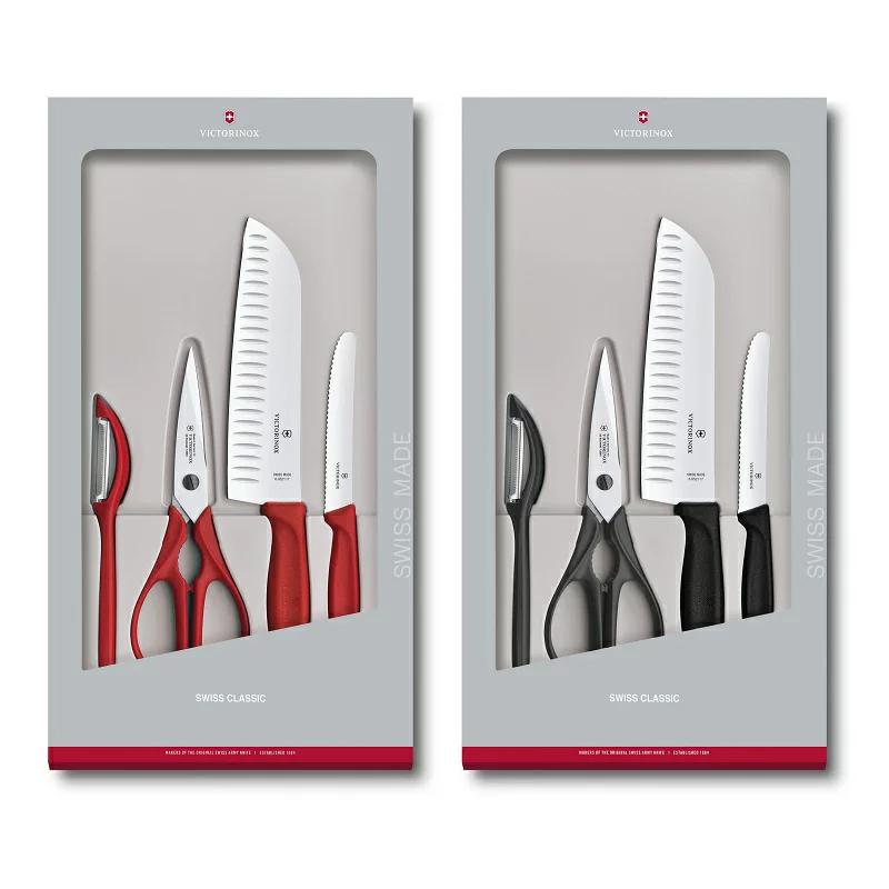VICTORINOX（ビクトリノックス） 公式 ギフトセット4P 2色 レッド