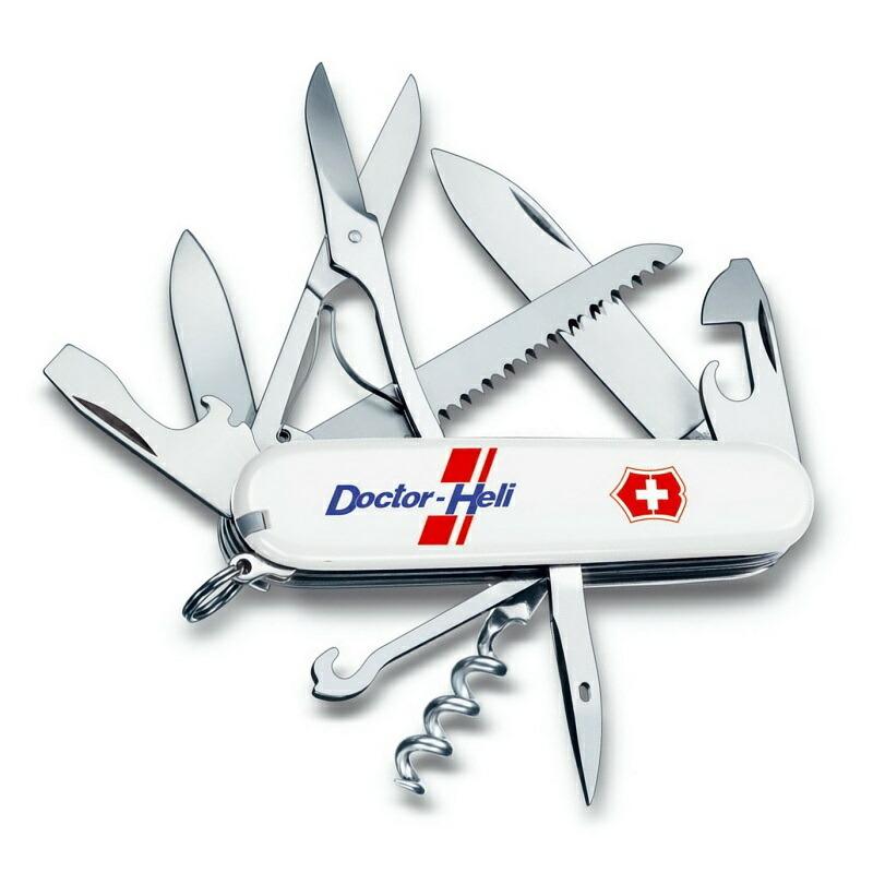 ビクトリノックス VICTORINOX 公式 ハントマン ドクターヘリ 正規品 ドクターヘリグッズ ナイフ 文房具 雑貨 おしゃれ 防災グッズ 防災用品 アウトドア用品 | VICTORINOX | 03