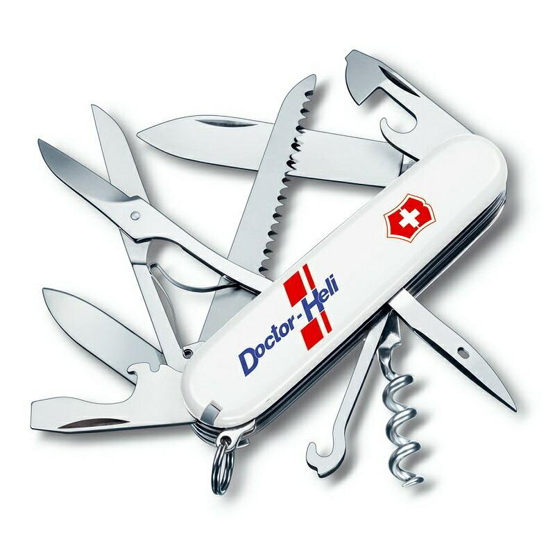 ビクトリノックス VICTORINOX 公式 ハントマン ドクターヘリ 正規品 ドクターヘリグッズ ナイフ 文房具 雑貨 おしゃれ 防災グッズ 防災用品 アウトドア用品 | VICTORINOX | 14