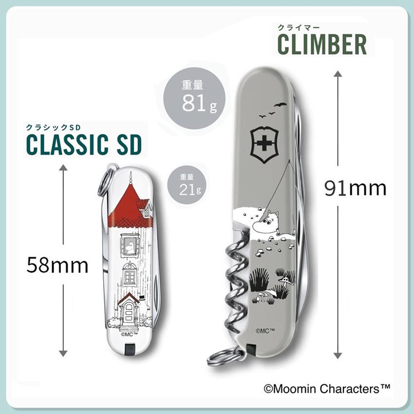ムーミン　ビクトリノックス（ニンニ単品） VICTORINOX（ビクトリノックス） 公式 クラシックSD ムーミン 全3種