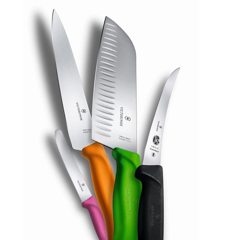 VICTORINOX ビクトリノックス 公式 三徳包丁 溝付 ブレード17cm VICTORINOX ビクトリノックス 公式 三徳包丁 溝付 ブレード17cm