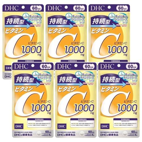 DHC 持続型ビタミンC 60日分 240粒×6個セット サプリメント : Victory