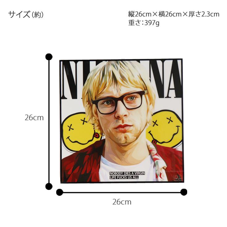 アートフレーム ニルヴァーナ カートコバーン Nirvana アート KEETATAT