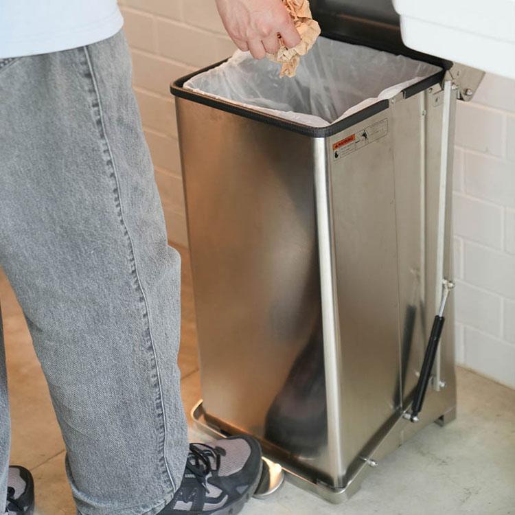 ダルトン ペダル ビン ステンレス 45L Y-0932SS 送料無料 ゴミ箱