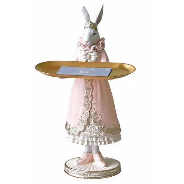 プリンス プリンセス ラビット トレイ ハルモニア HM-010858 ブルー