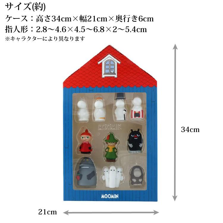 MOOMIN（ムーミン） 指人形 10個セットフィギュア 人形 キャラクター