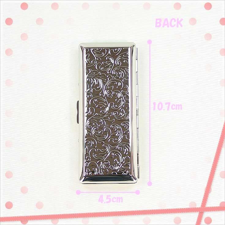 カジュアルメタル10 ニッケル 100mm メタル タバコケース スリム 1