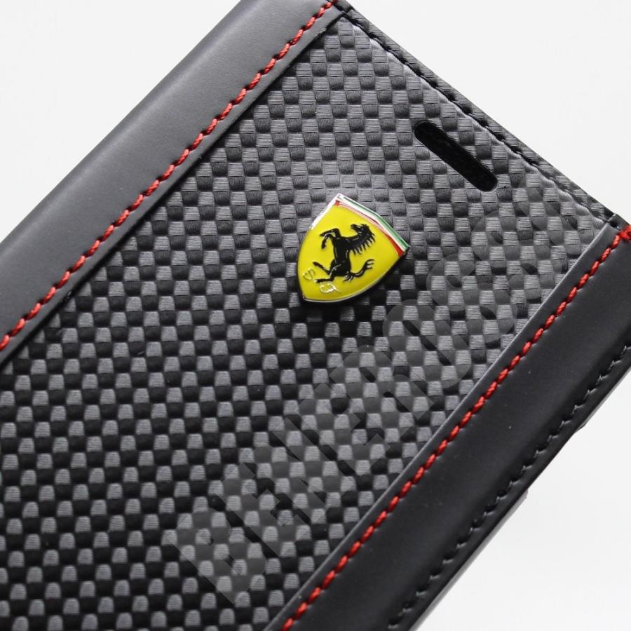 Ferrari（フェラーリ） iPhone6 Plus/6s Plus カーボン調 PUレザー
