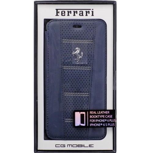 Ferrari iPhone 6 Plus用手帳型ケース Ferrari（フェラーリ） iPhone6 Plus/6s Plus 458 レザー ドット