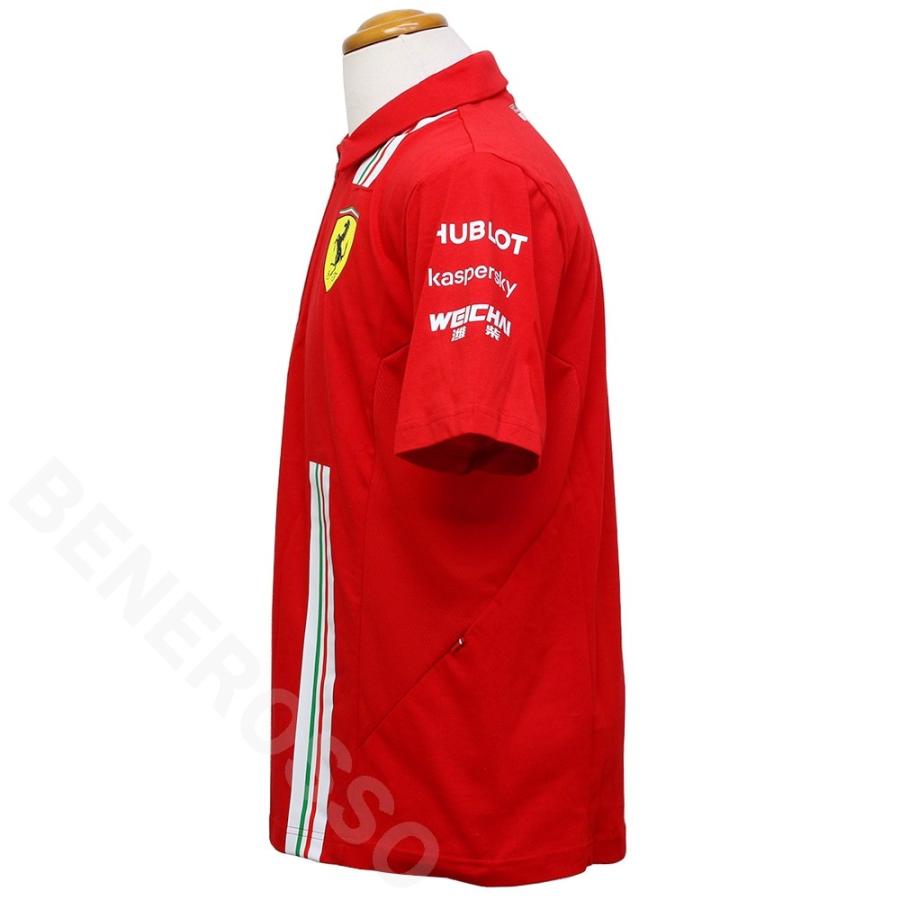 Ferrari PUMA スクーデリア フェラーリ チーム ポロシャツ 2020 Ferrari PUMA スクーデリア フェラーリ チーム ポロシャツ 2020