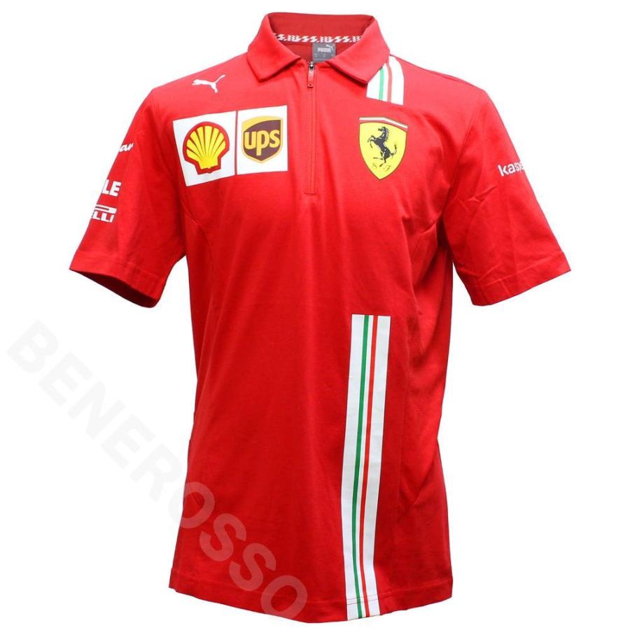 Ferrari PUMA スクーデリア フェラーリ チーム ポロシャツ 2021 Ferrari PUMA スクーデリア フェラーリ チーム ポロシャツ 2021
