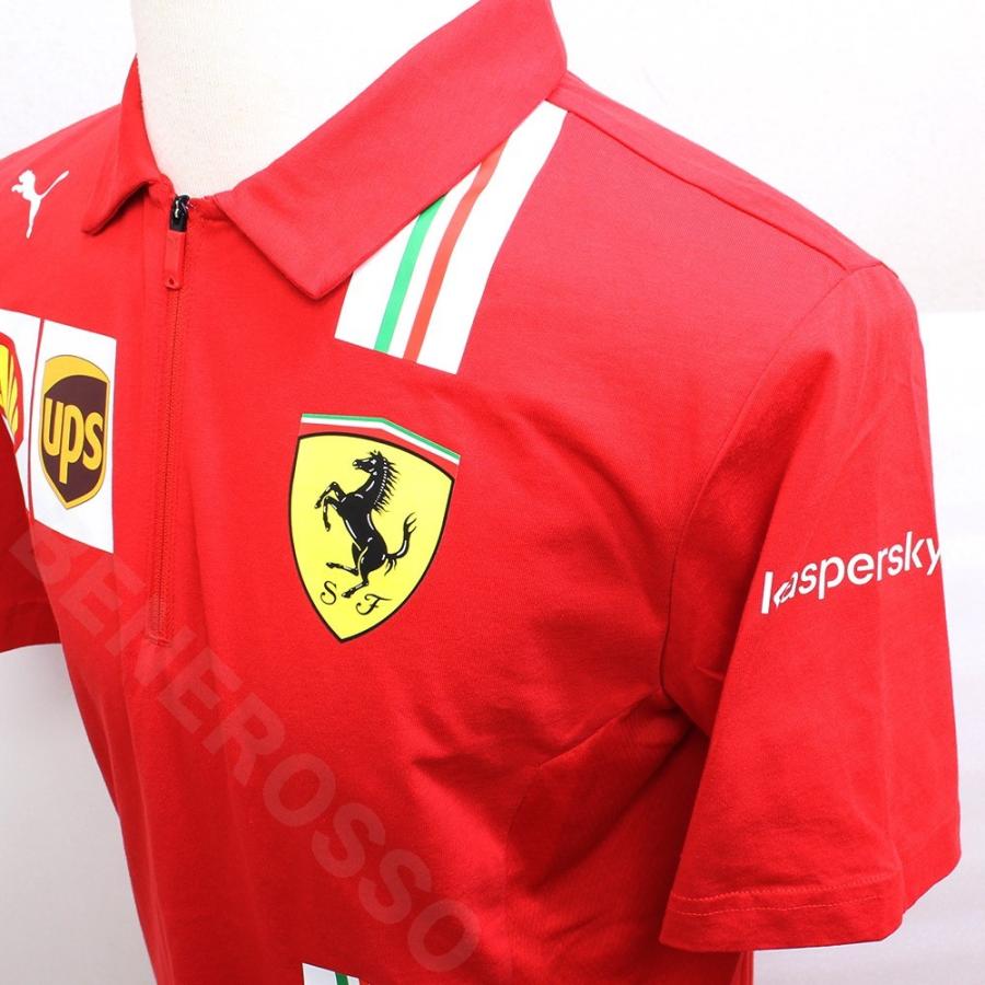 Ferrari PUMA スクーデリア フェラーリ チーム ポロシャツ 2021 Ferrari PUMA スクーデリア フェラーリ チーム ポロシャツ 2021