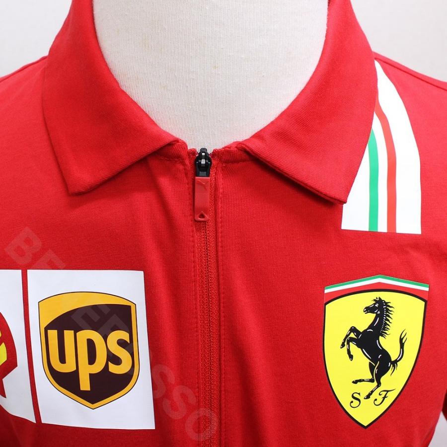 Ferrari PUMA スクーデリア フェラーリ チーム ポロシャツ 2021 Ferrari PUMA スクーデリア フェラーリ チーム ポロシャツ 2021