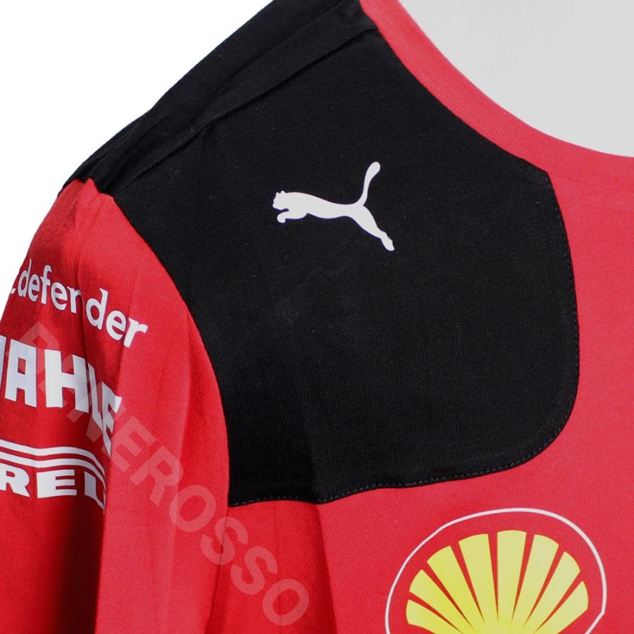 Ferrari PUMA スクーデリア フェラーリ チーム Tシャツ 2023 Ferrari PUMA スクーデリア フェラーリ チーム Tシャツ 2023