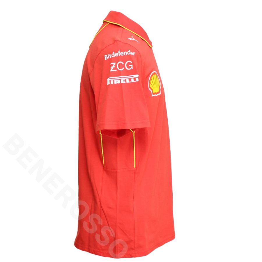 Ferrari PUMA スクーデリア フェラーリ SF チーム ポロシャツ Ferrari PUMA スクーデリア フェラーリ SF チーム ポロシャツ