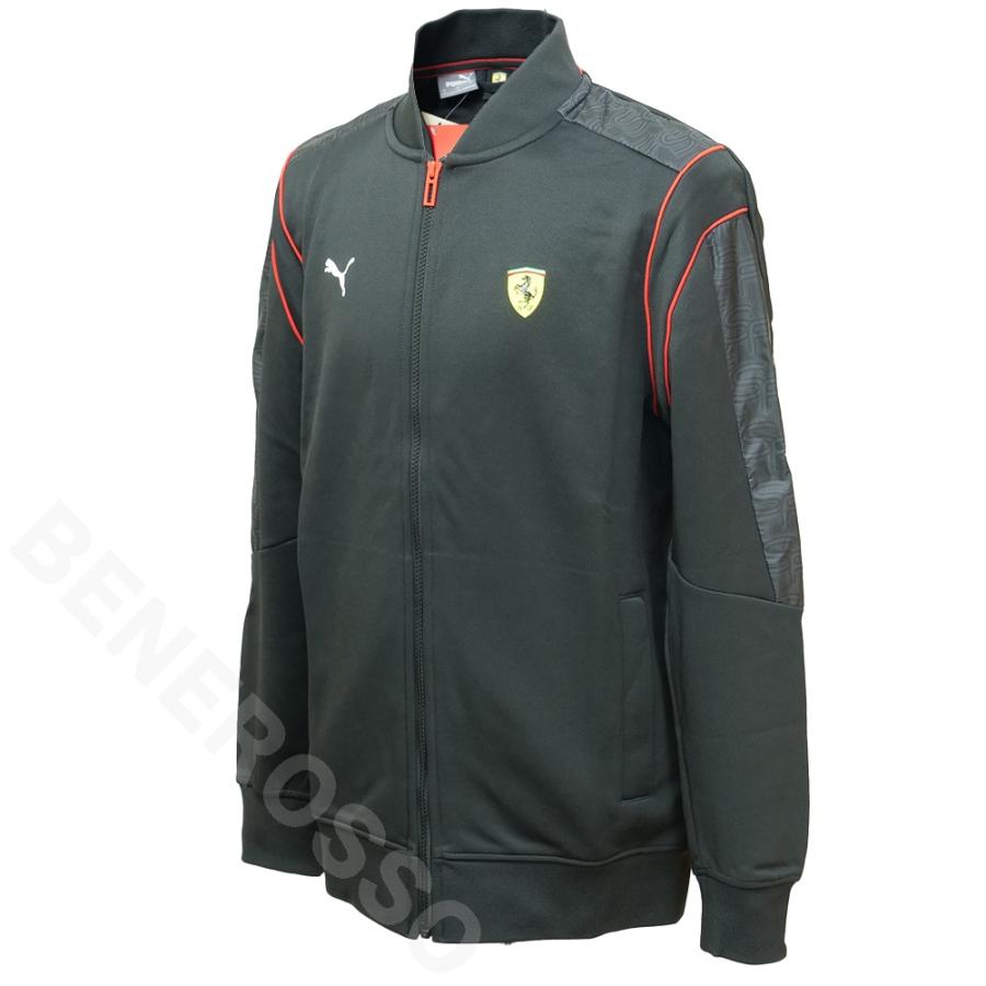 Ferrari（フェラーリ） PUMA レース MT7 トラックジャケット ブラック