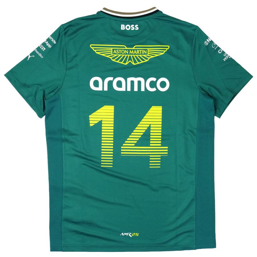 PUMA アストンマーティン アラムコ F1 チーム レプリカ F.アロンソ T