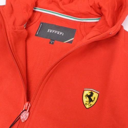 フェラーリ キッズ SF フルジップパーカーの画像