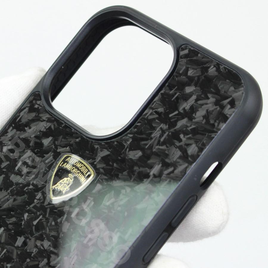 Lamborghini ケース 黒 チャーム付きポーチ