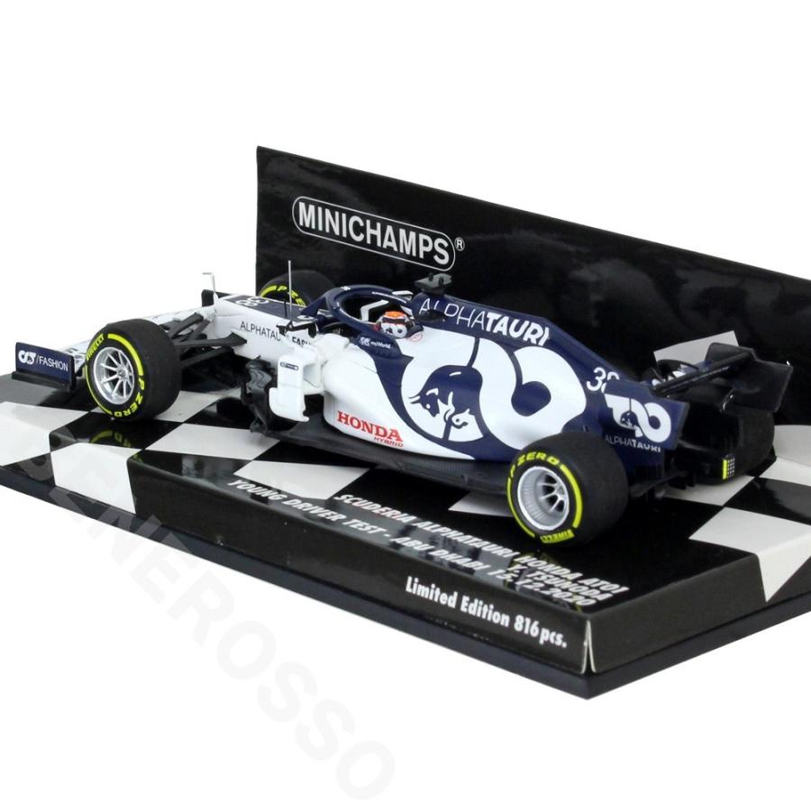 MINICHAMPS 角田裕毅 1/43 スクーデリア アルファタウリ限定816 MINICHAMPS 1/43スケール スクーデリア アルファタウリ ホンダ