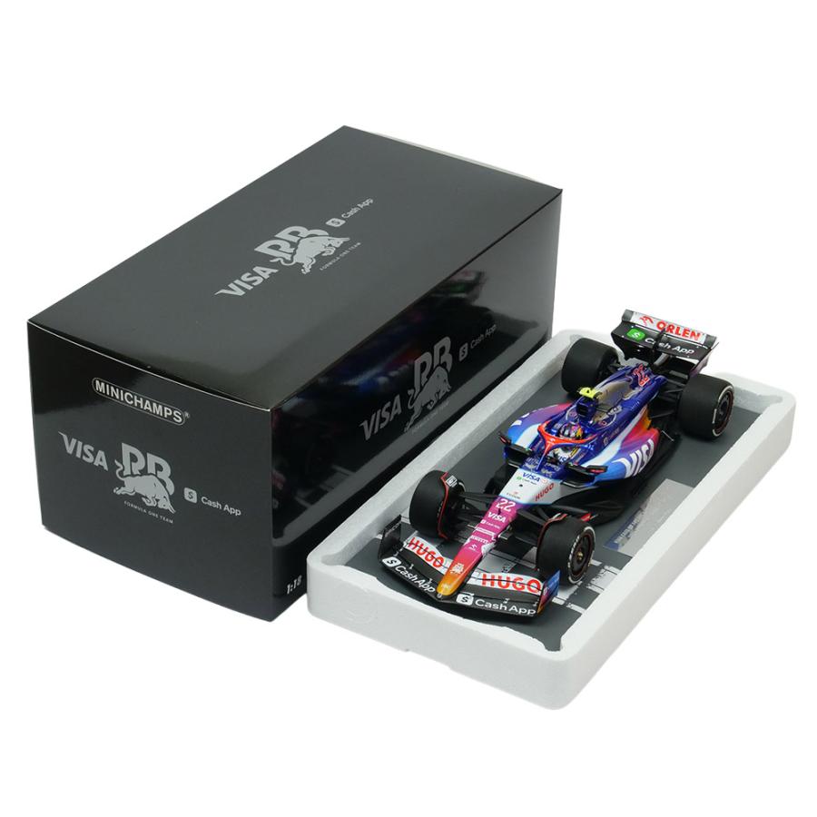 ミニチャンプス MINICHAMPS 1/18スケール ビザ キャッシュ RB F1チーム