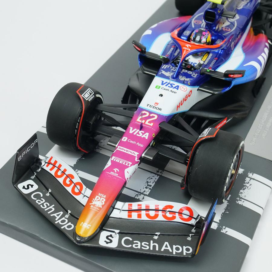 ミニチャンプス MINICHAMPS 1/18スケール ビザ キャッシュ RB F1チーム