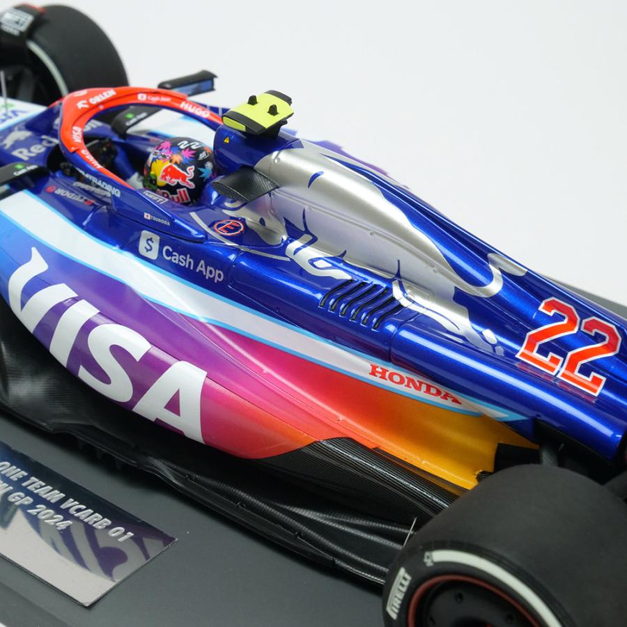 ミニチャンプス MINICHAMPS 1/18スケール ビザ キャッシュ RB F1チーム