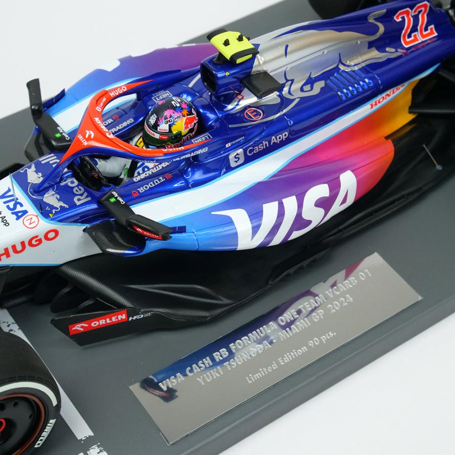 ミニチャンプス MINICHAMPS 1/18スケール ビザ キャッシュ RB F1チーム