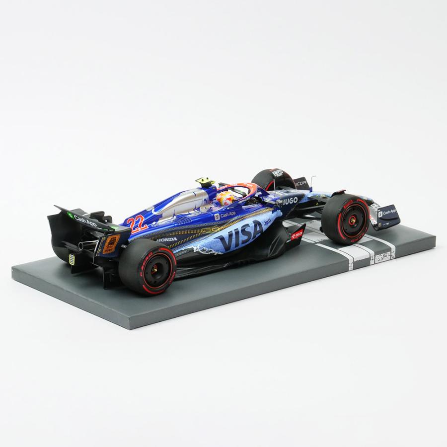 ミニチャンプス MINICHAMPS 1/18スケール ビザ キャッシュ RB F1チーム