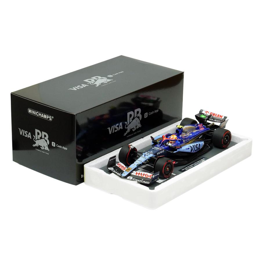 ミニチャンプス MINICHAMPS 1/18スケール ビザ キャッシュ RB F1チーム