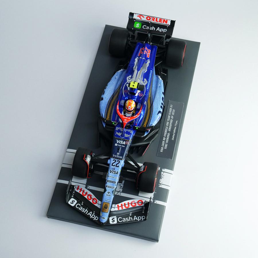 ミニチャンプス 1/18 レーシング・ブルズ 2024 マイアミGP 角田裕毅 ミニチャンプス 1/18 レーシング・ブルズ 2024 マイアミGP 角田裕毅