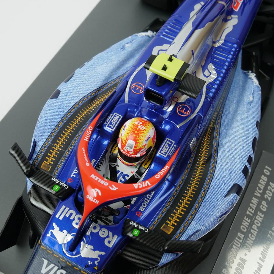 ミニチャンプス 1/18 レーシング・ブルズ 2024 マイアミGP 角田裕毅 楽天市場】ミニチャンプス 1/18 レーシング・ブルズ VCARB 01 No.22
