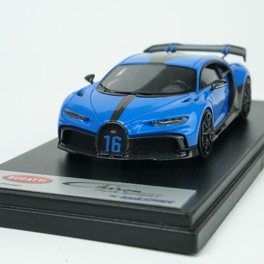 Look Smart 1/43スケール ブガッティ シロン Pur Sport Agile Blue LS520A_2