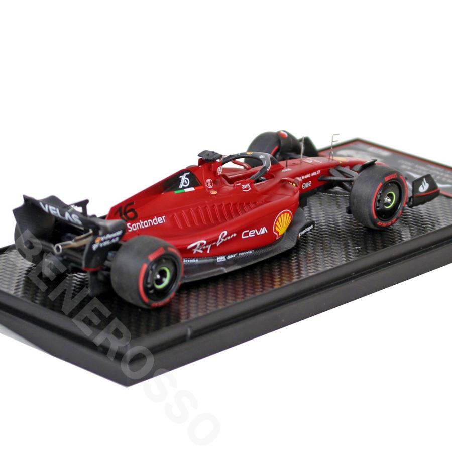 BBR MODELS 1/43スケール フェラーリ F1-75 バーレーンGP 2022 C.ルクレール Winner BBRC275Aの画像