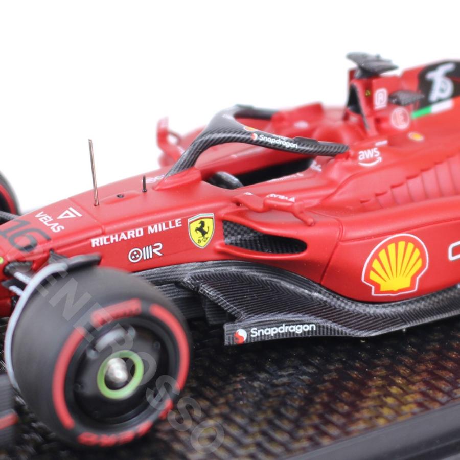 BBR MODELS 1/43スケール フェラーリ F1-75 バーレーンGP 2022 C.ルクレール Winner BBRC275Aの画像