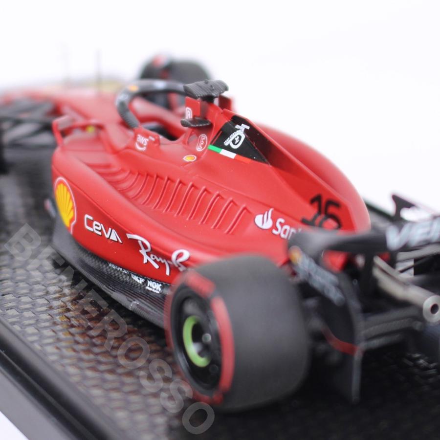 BBR MODELS 1/43スケール フェラーリ F1-75 バーレーンGP 2022 C.ルクレール Winner BBRC275Aの画像