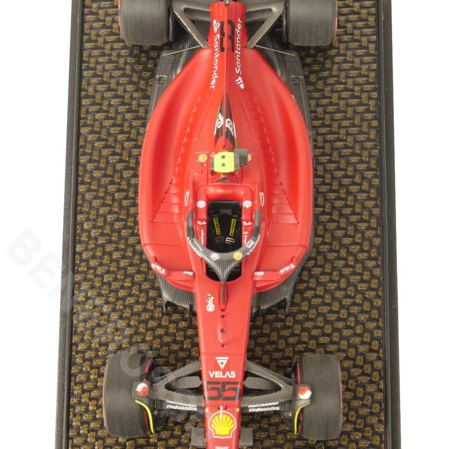 BBR MODELS 1/43スケール フェラーリ F1-75 バーレーンGP 2022 C.サインツ 2nd BBRC275Bの画像