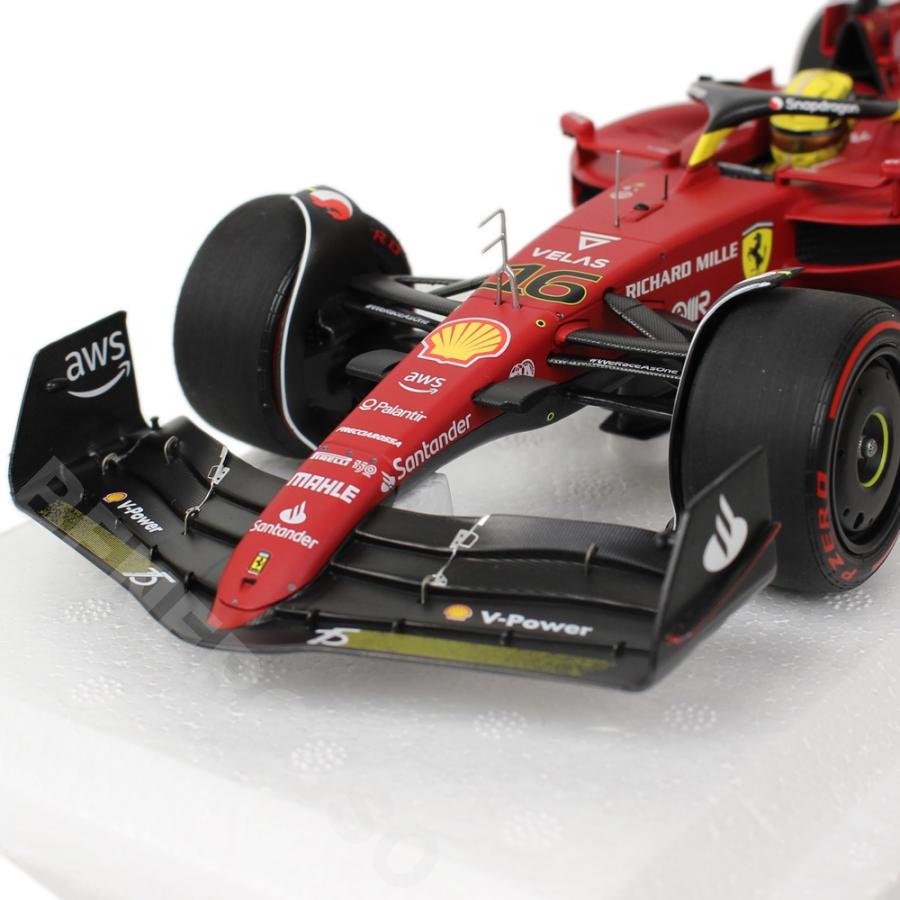 BBR MODLES 1/18スケール フェラーリ F1-75 C.ルクレール イタリアGP 2022 2位入賞 PBBR221836_2