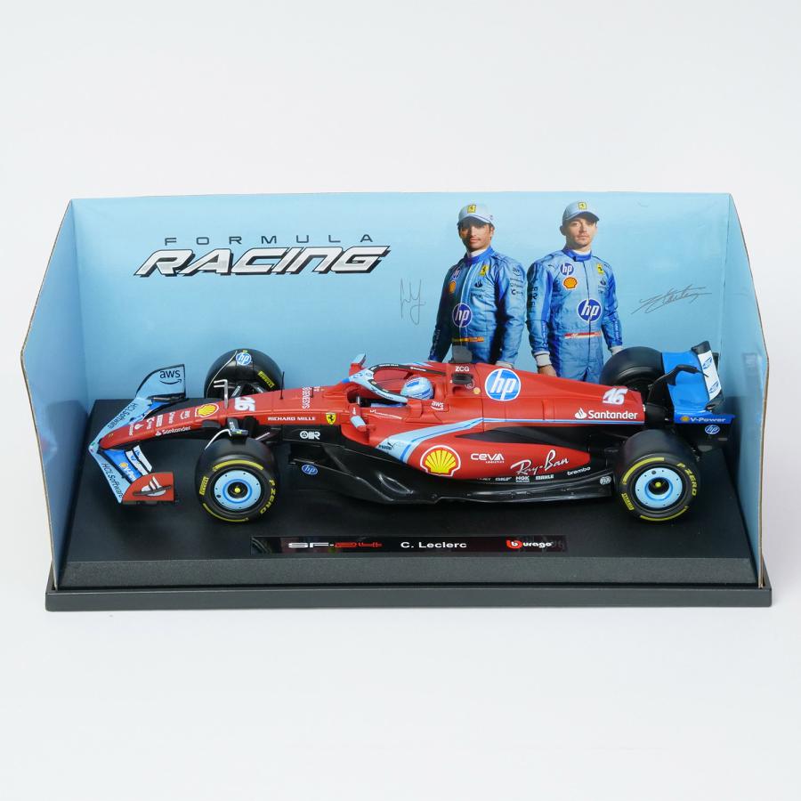 Ferrari（フェラーリ） Bburago 1/18スケール SF-24 マイアミGP 2024