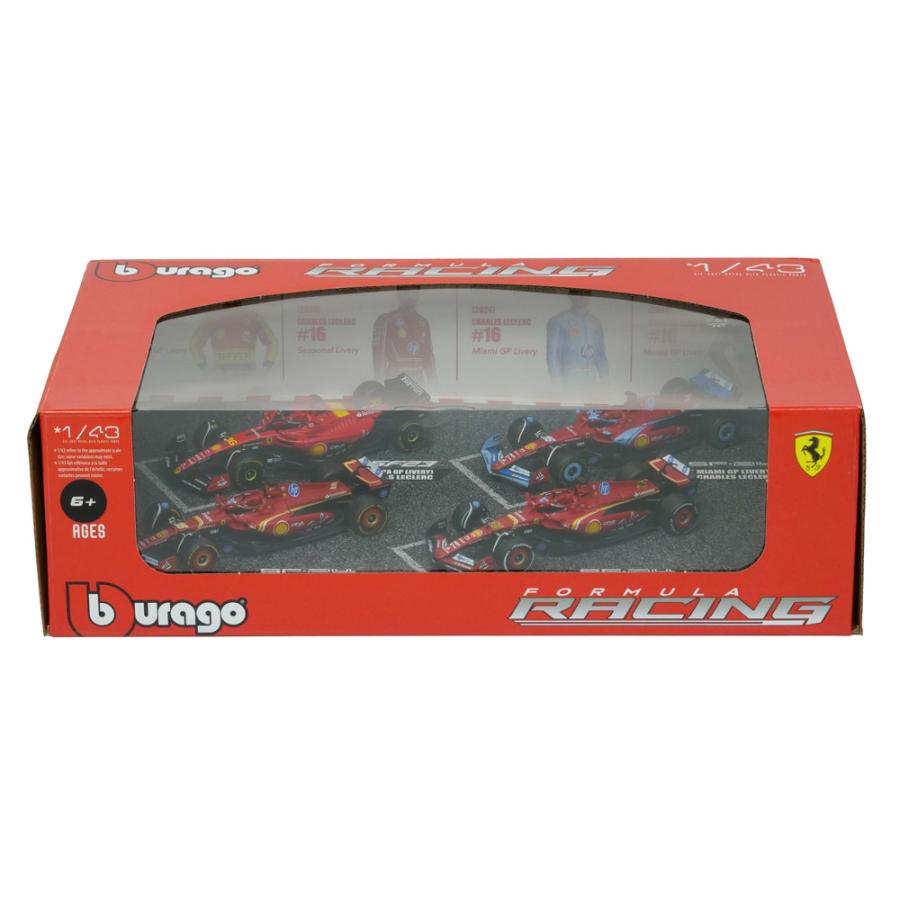 Ferrari（フェラーリ） BBURAGO 1/43スケール C.ルクレール F1 モデル