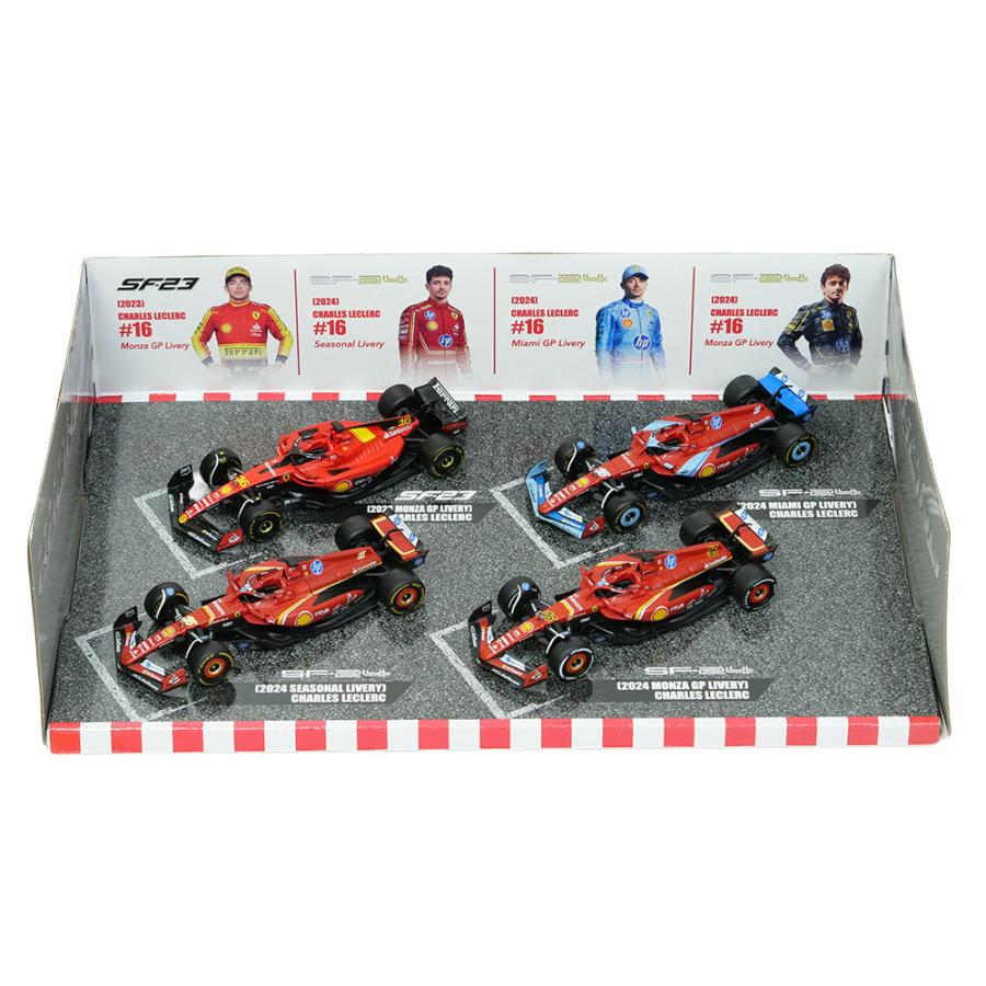 Ferrari（フェラーリ） BBURAGO 1/43スケール C.ルクレール F1 モデル