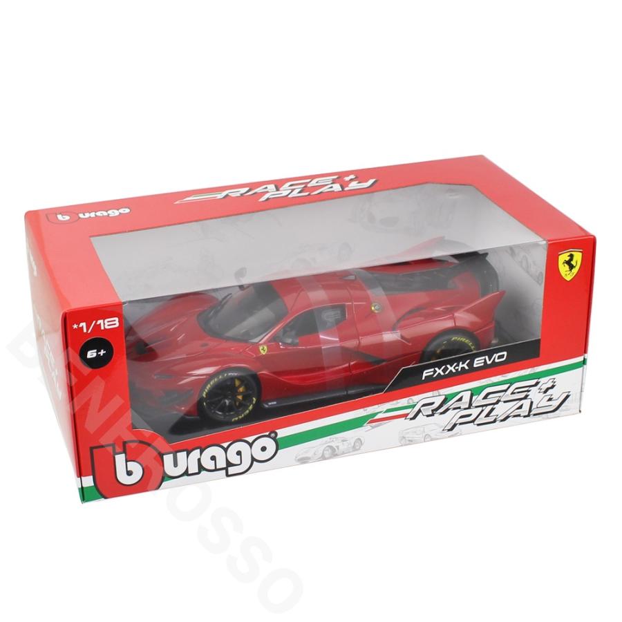 Ferrari BBURAGO 1/18スケール フェラーリ FXX K EVO レッド 18 Ferrari BBURAGO 1/18スケール フェラーリ FXX K EVO レッド 18