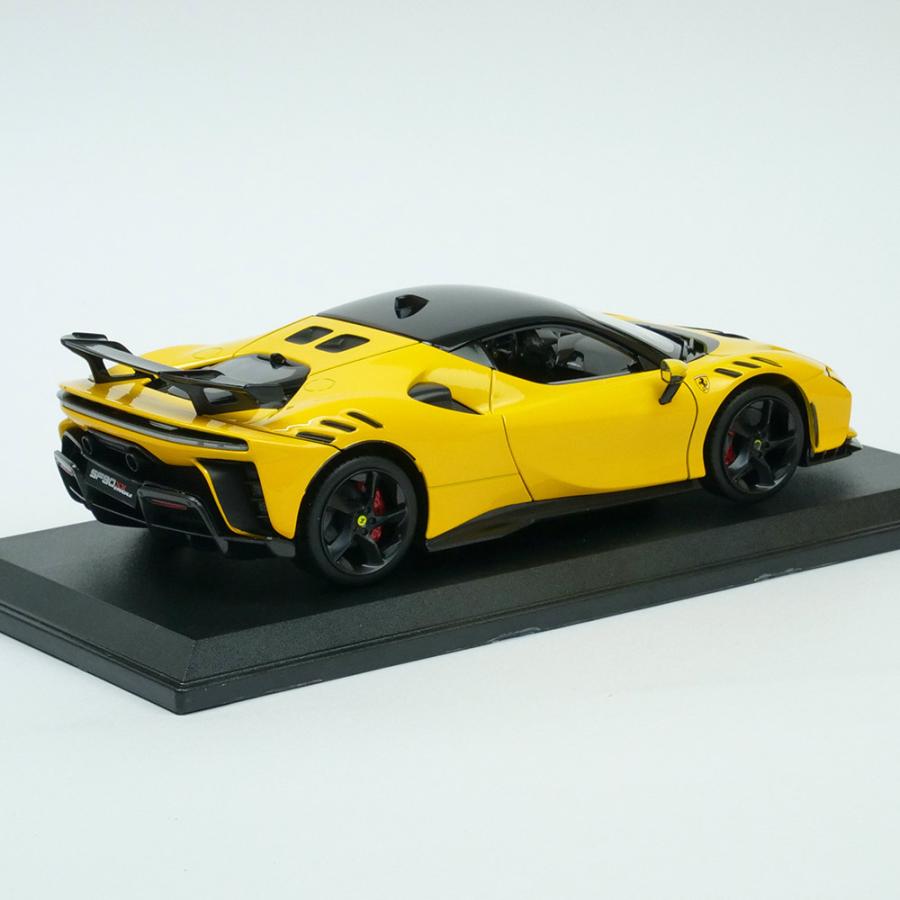 Bburago 1/18スケール フェラーリ SF90 XX ストラダーレ イエロー 18-16020Yの画像